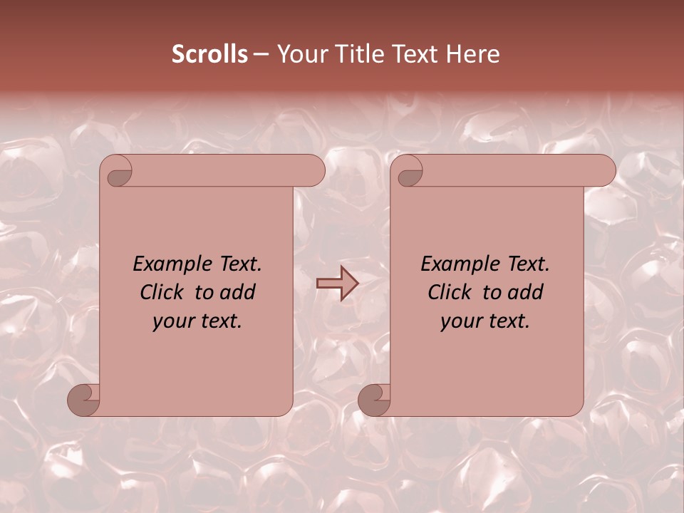 Red Caviar PowerPoint Template