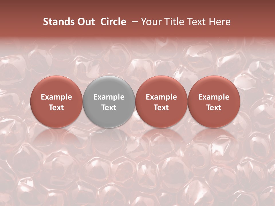 Red Caviar PowerPoint Template