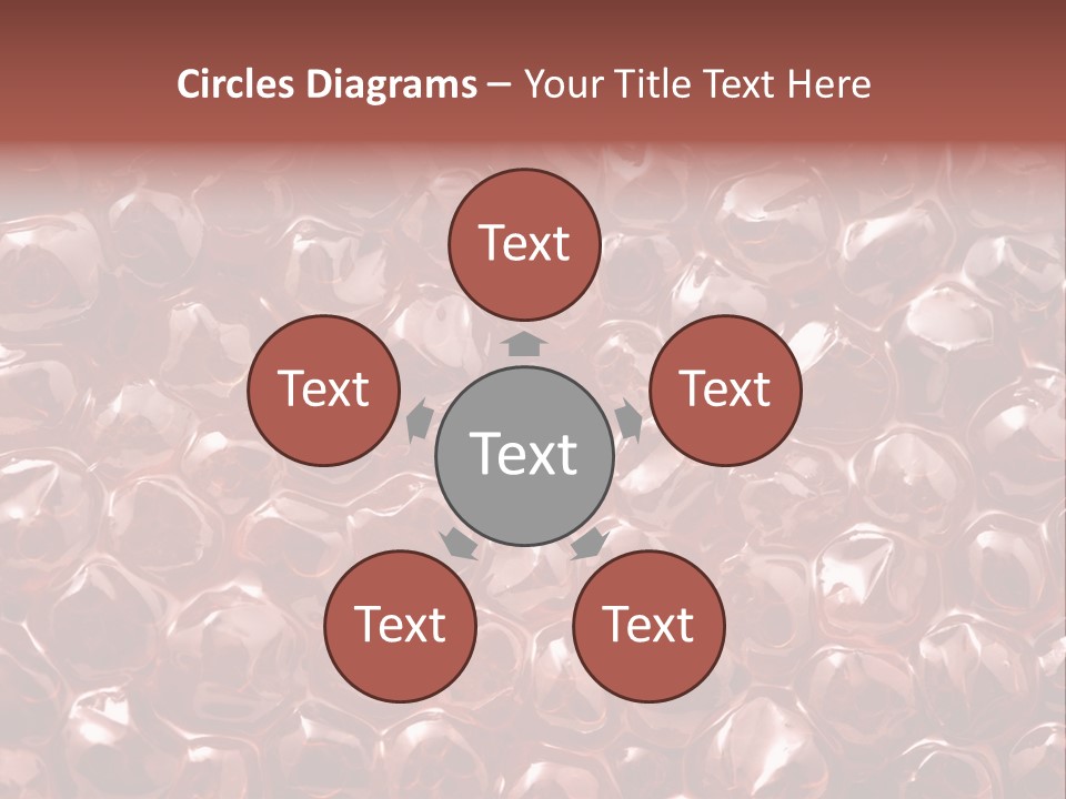 Red Caviar PowerPoint Template