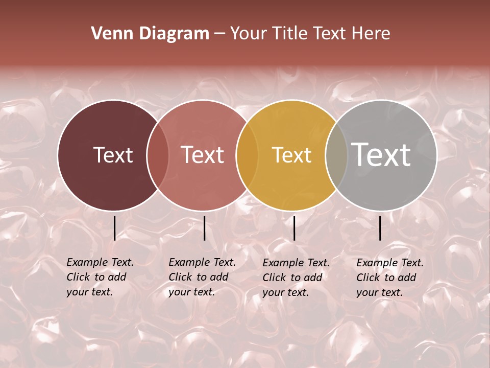 Red Caviar PowerPoint Template