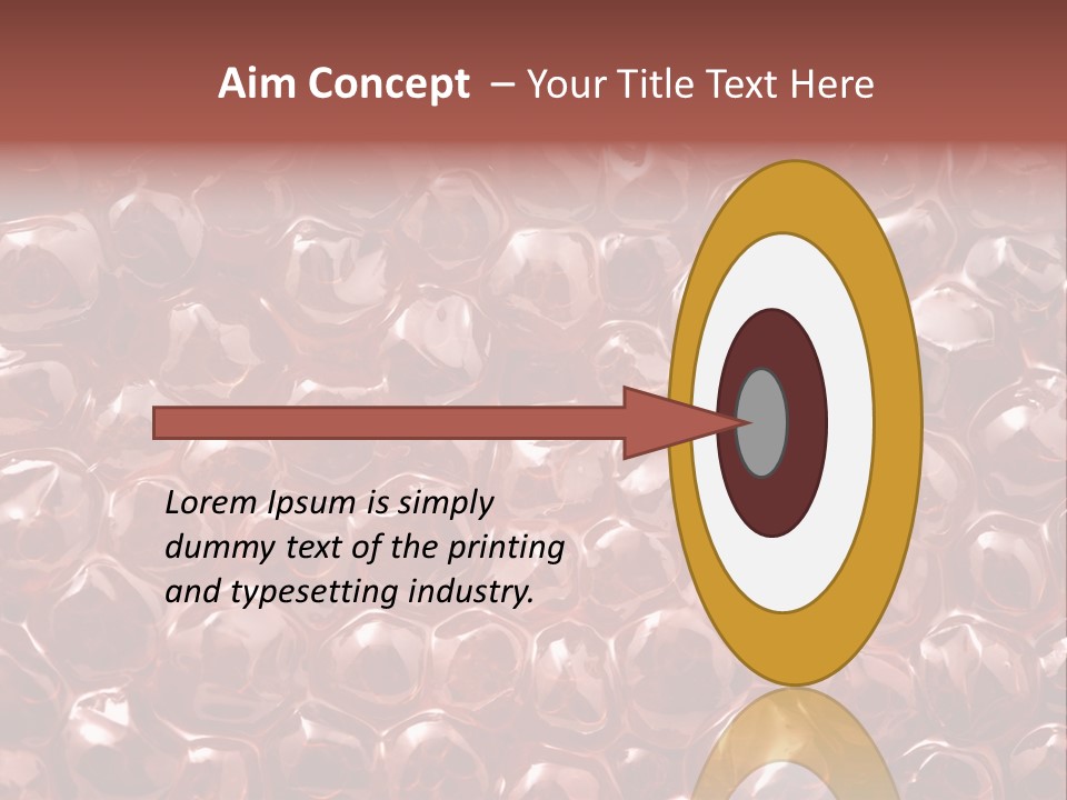 Red Caviar PowerPoint Template