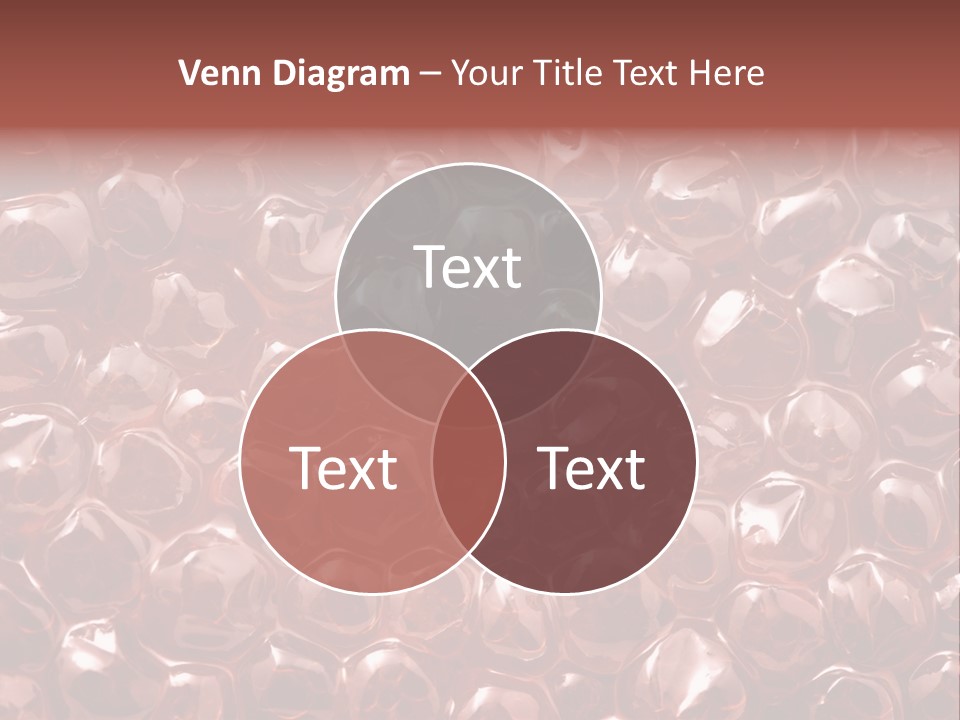 Red Caviar PowerPoint Template