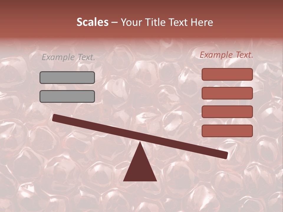 Red Caviar PowerPoint Template