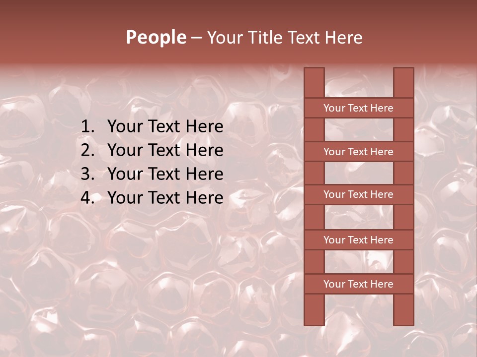 Red Caviar PowerPoint Template