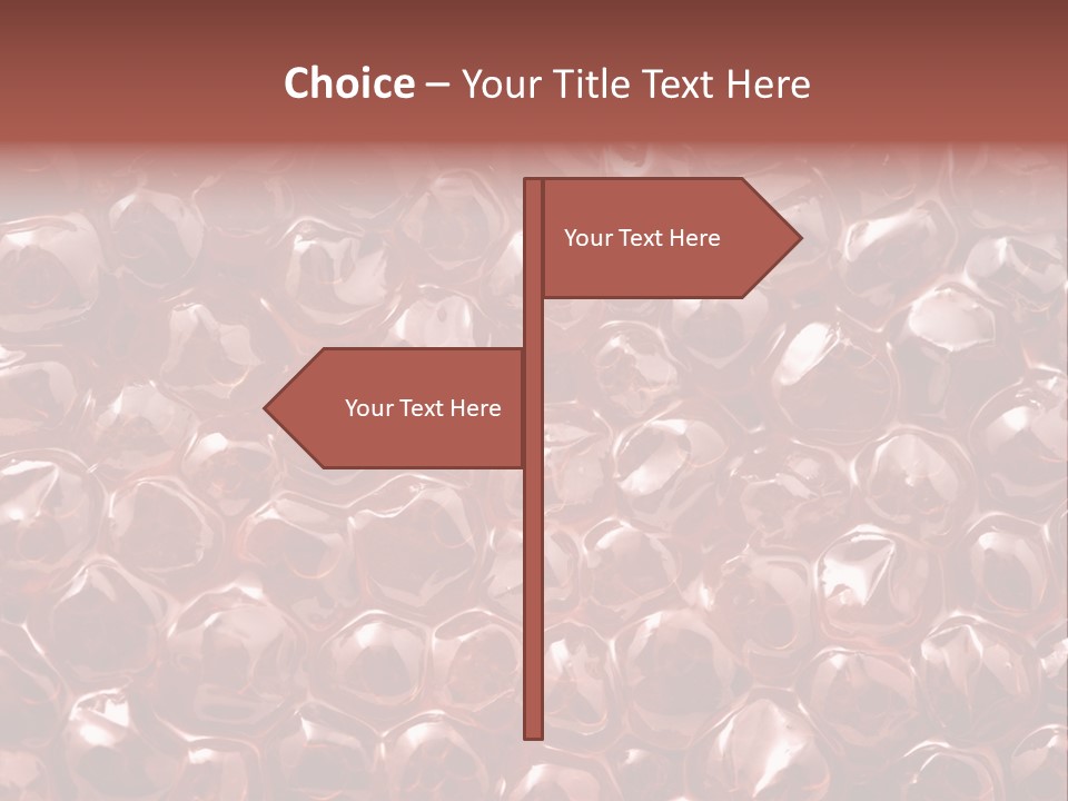 Red Caviar PowerPoint Template