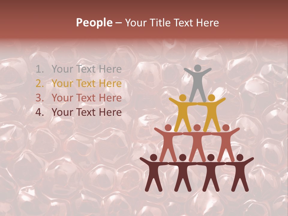 Red Caviar PowerPoint Template