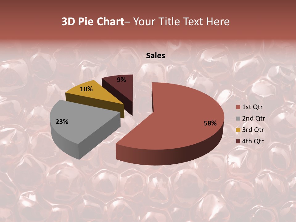 Red Caviar PowerPoint Template