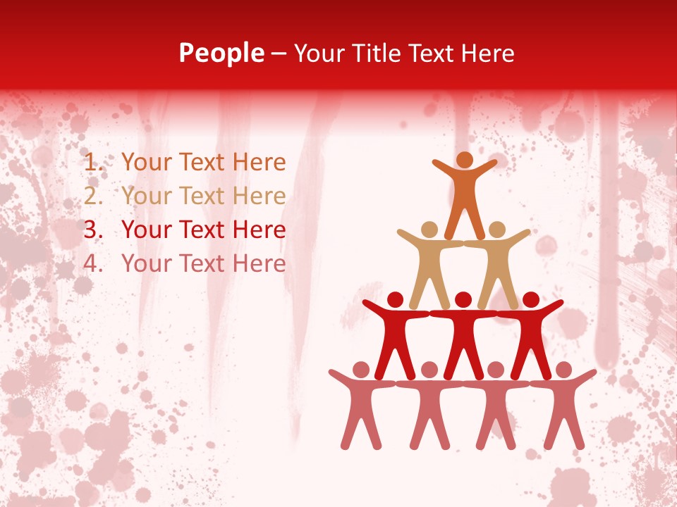 Itting Meeting Figure PowerPoint Template