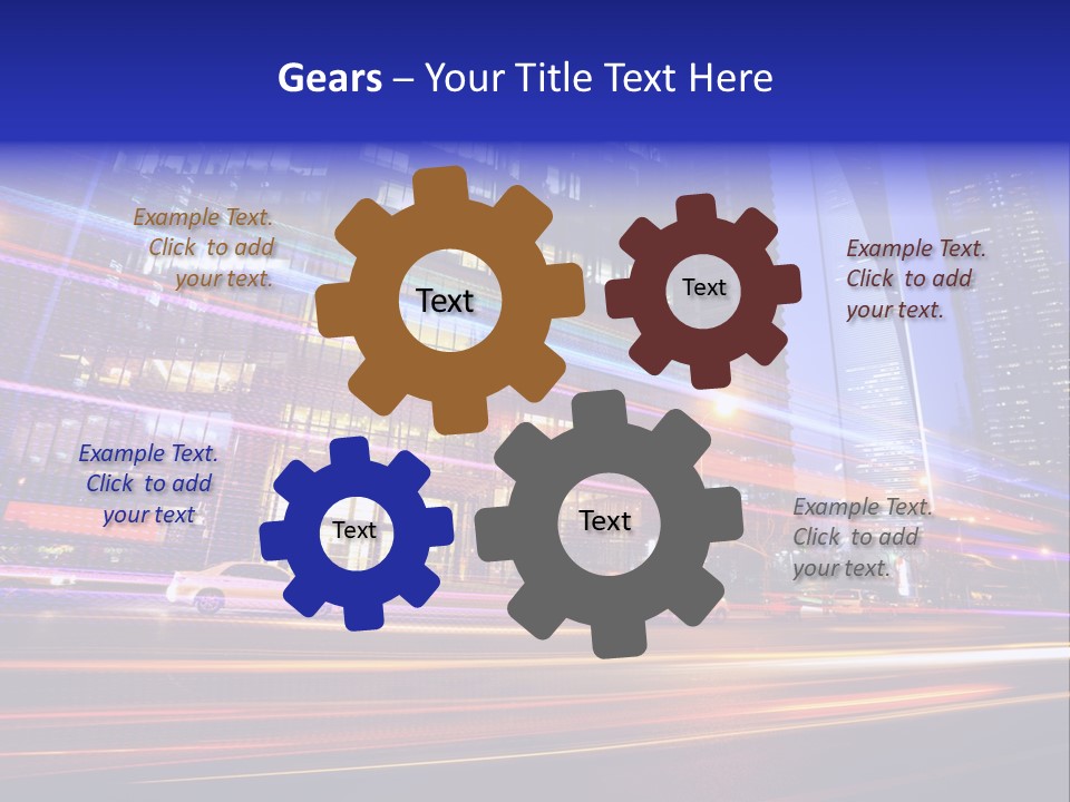 Tcv Otobüs PowerPoint Template