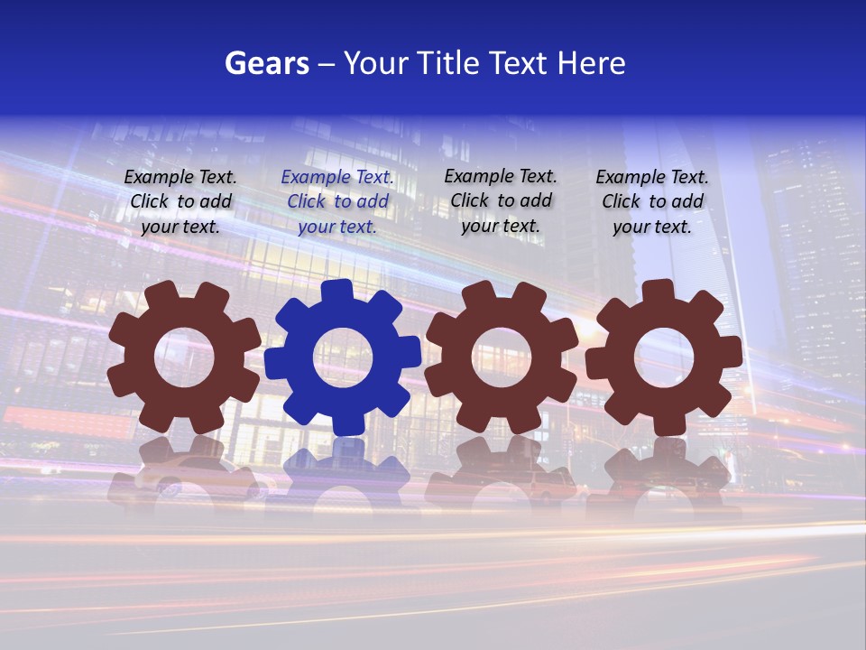 Tcv Otobüs PowerPoint Template