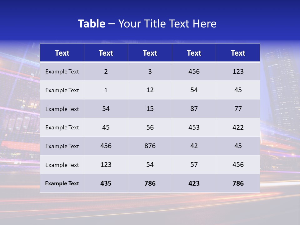 Tcv Otobüs PowerPoint Template