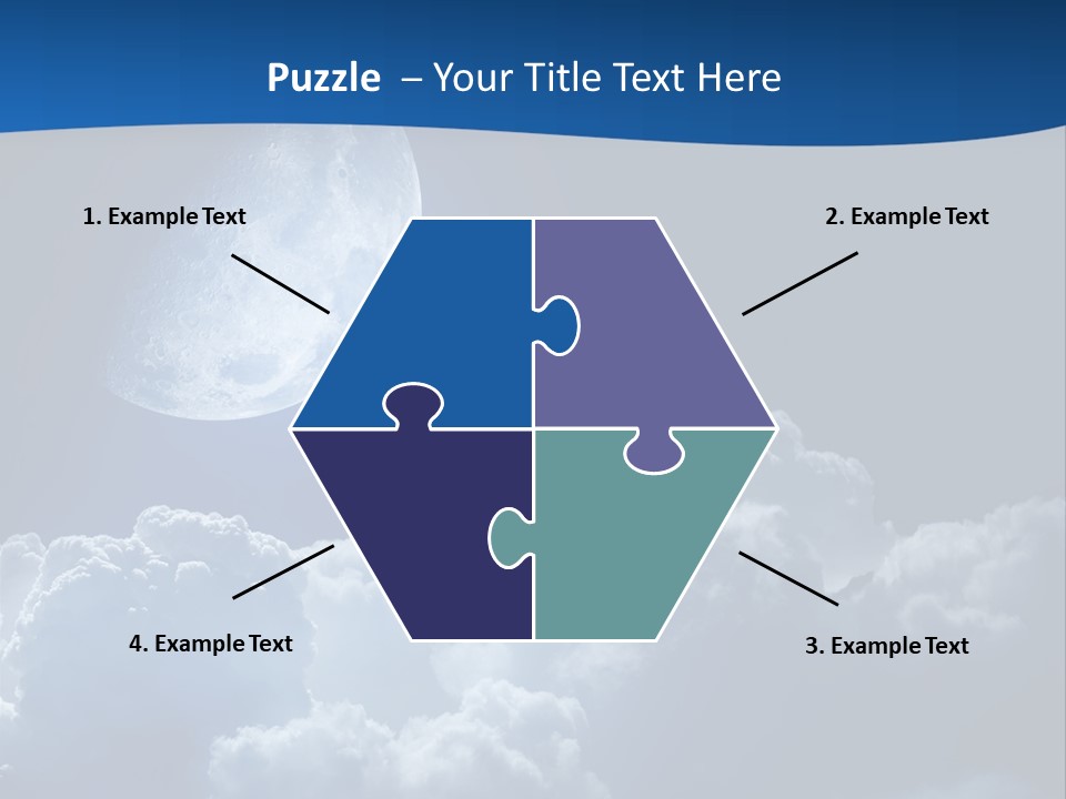 Moon Clouds PowerPoint Template