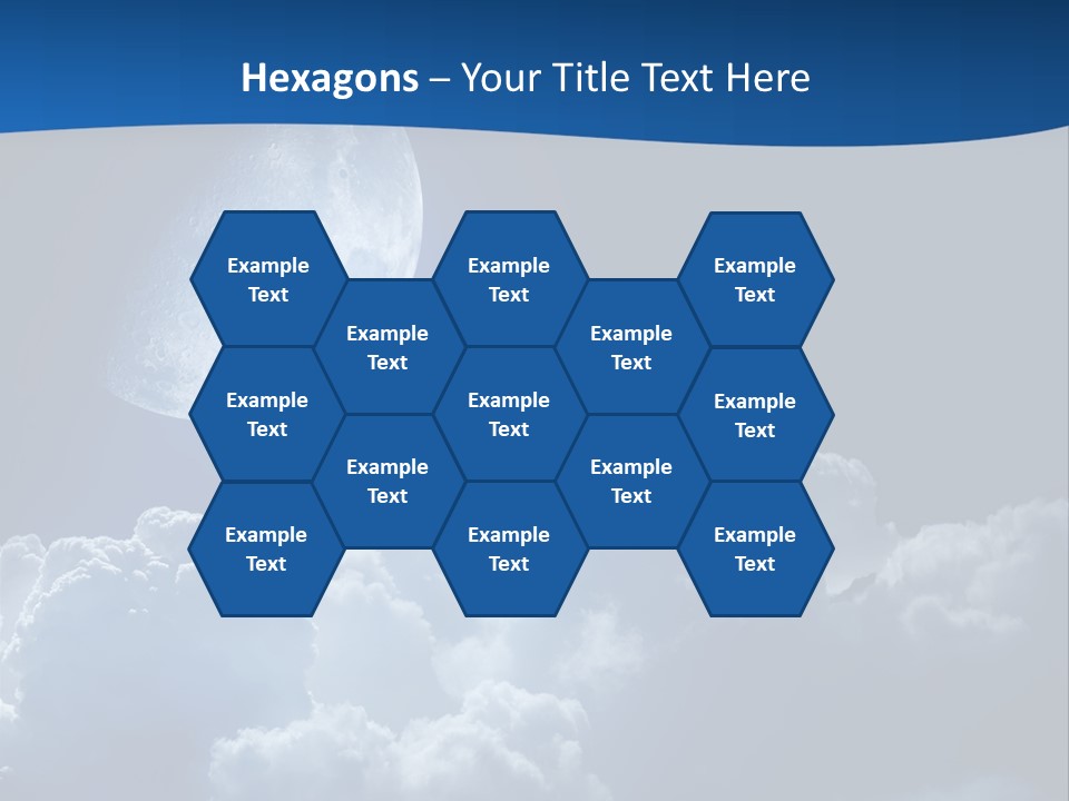 Moon Clouds PowerPoint Template