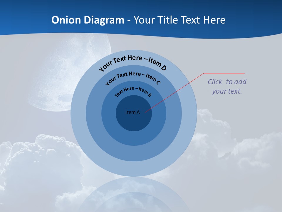 Moon Clouds PowerPoint Template
