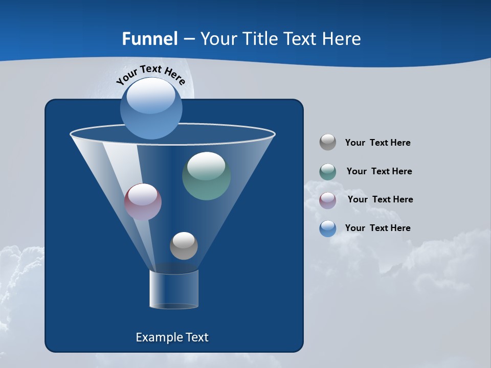 Moon Clouds PowerPoint Template