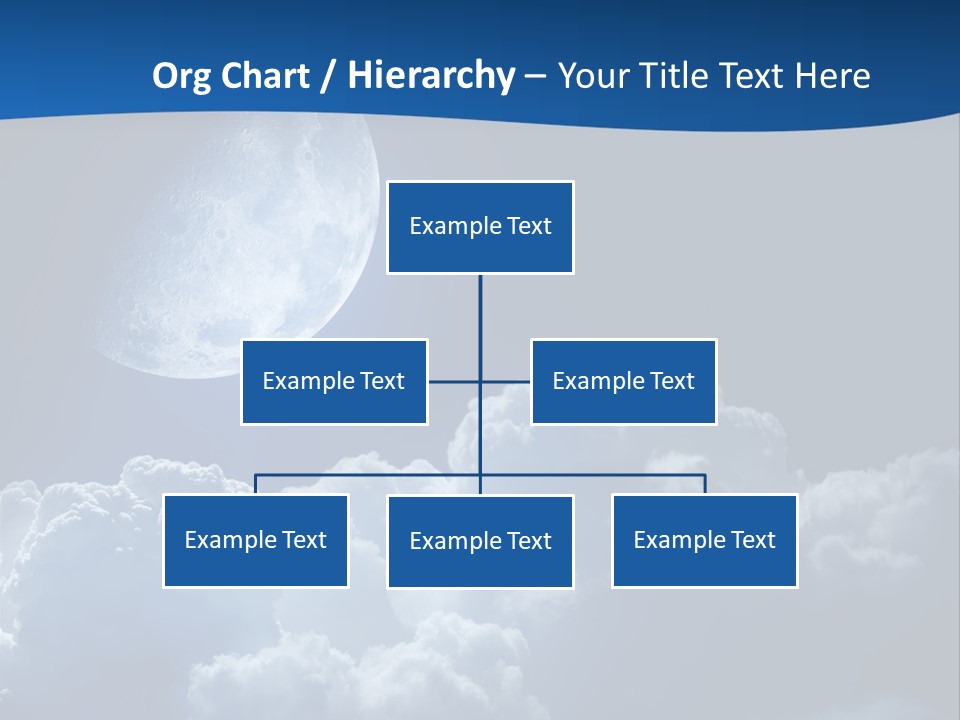 Moon Clouds PowerPoint Template