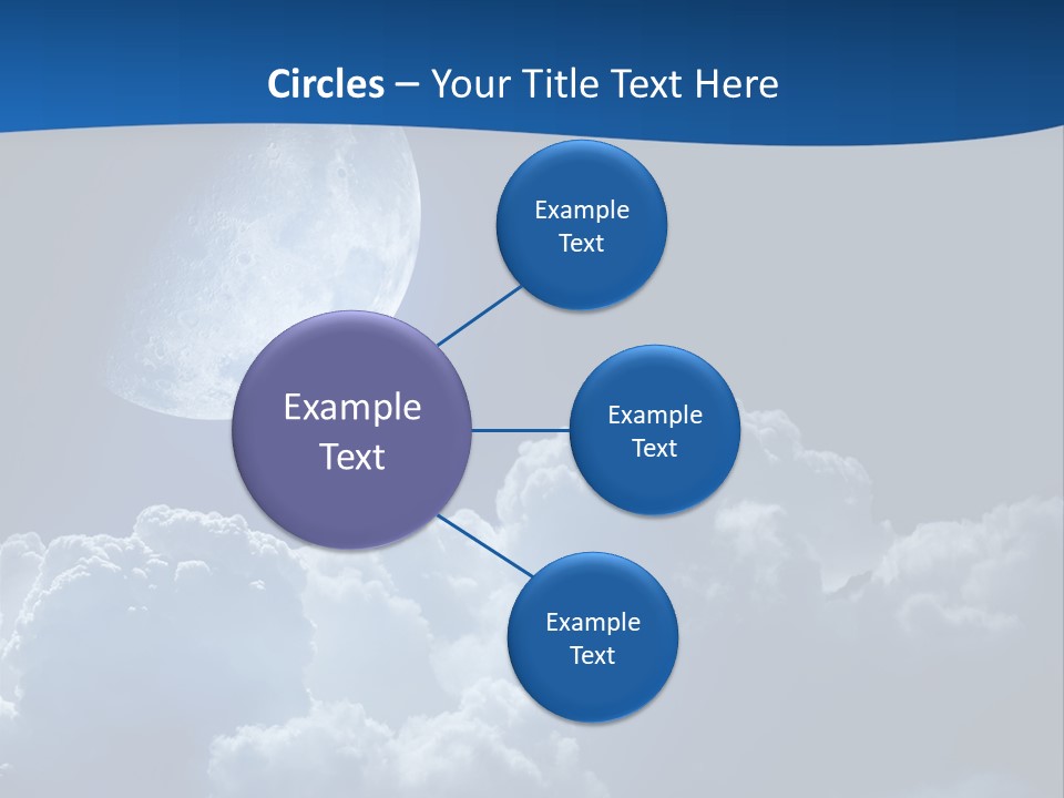 Moon Clouds PowerPoint Template