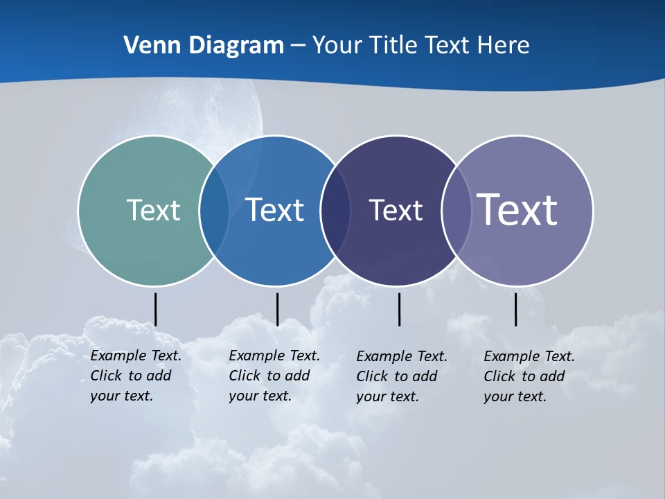 Moon Clouds PowerPoint Template