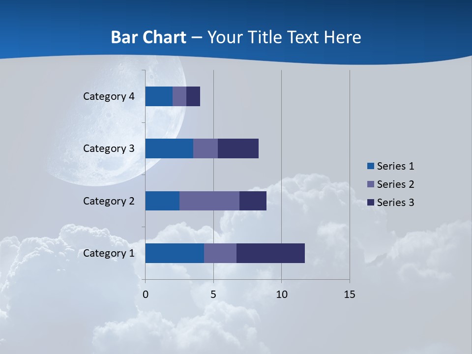 Moon Clouds PowerPoint Template