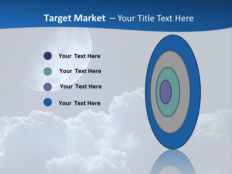 Moon Clouds PowerPoint Template