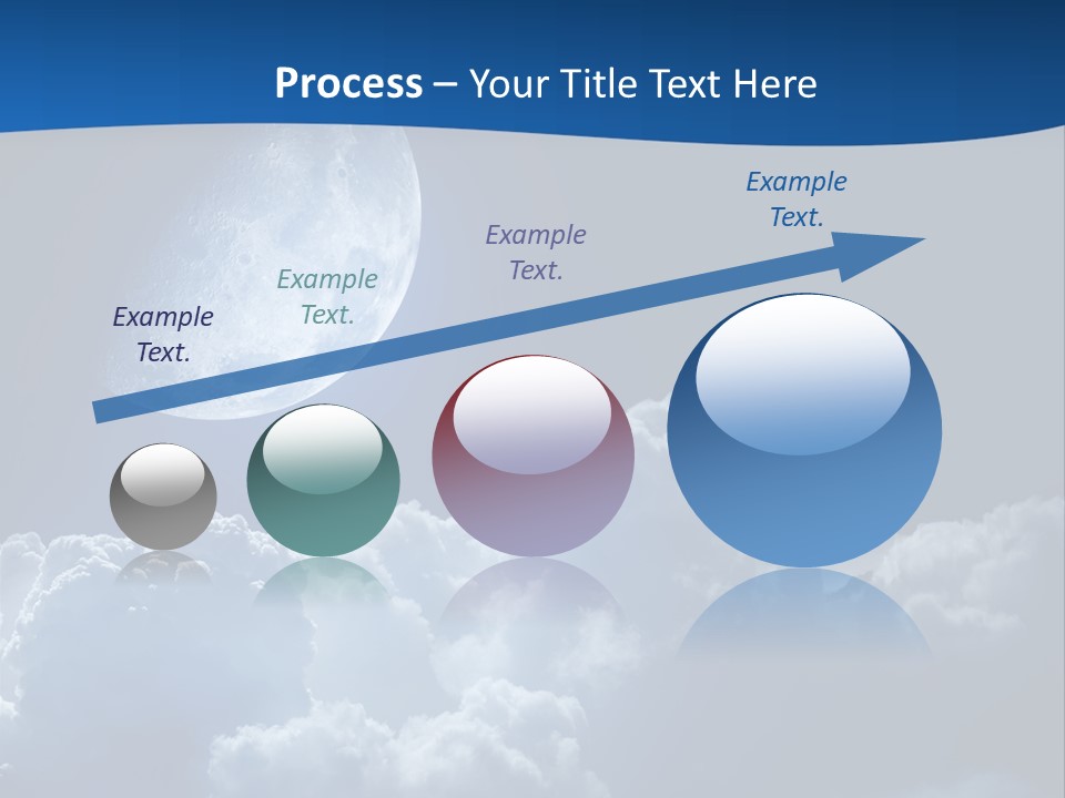 Moon Clouds PowerPoint Template