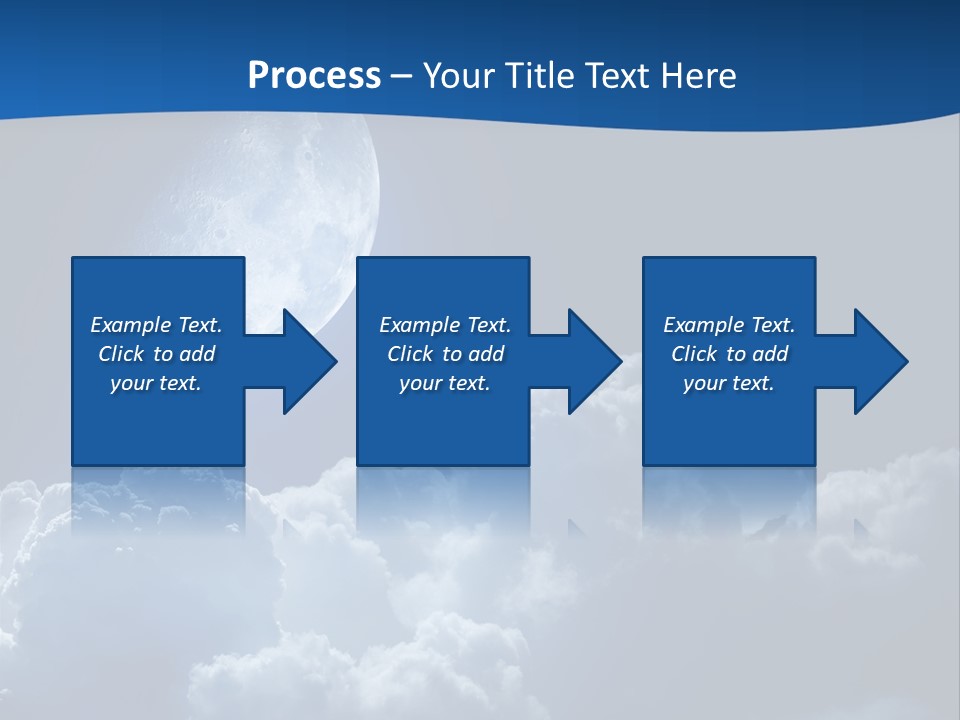 Moon Clouds PowerPoint Template