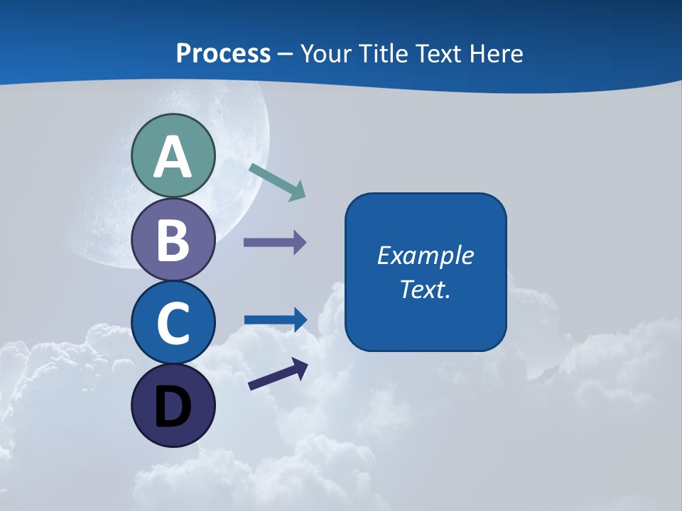 Moon Clouds PowerPoint Template