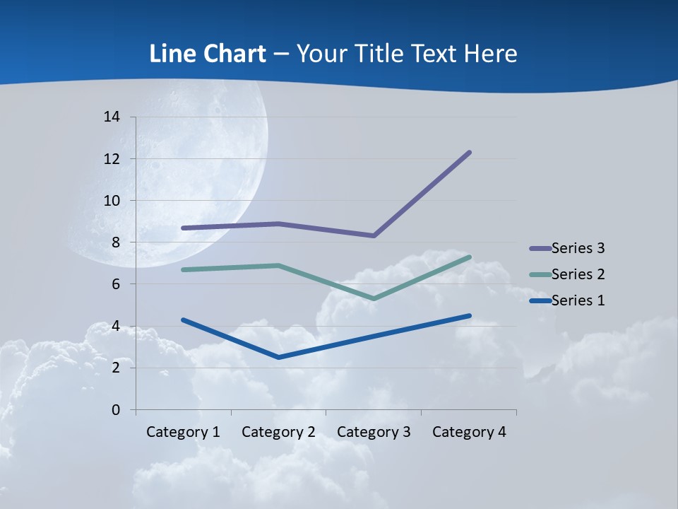 Moon Clouds PowerPoint Template