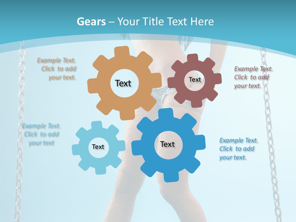 Pale Cosmetics Modeling PowerPoint Template