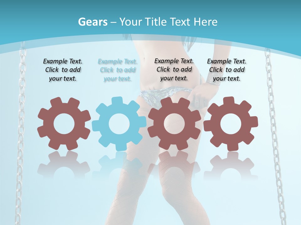 Pale Cosmetics Modeling PowerPoint Template