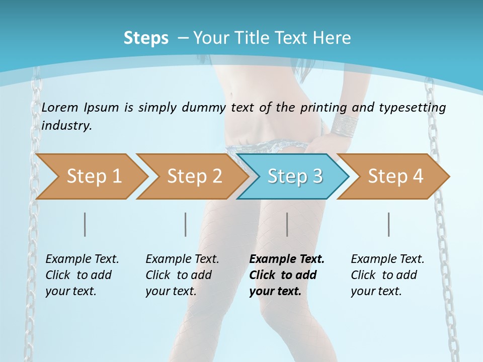 Pale Cosmetics Modeling PowerPoint Template