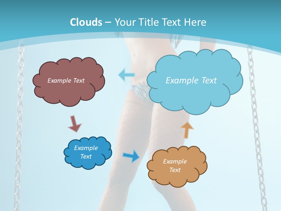 Pale Cosmetics Modeling PowerPoint Template