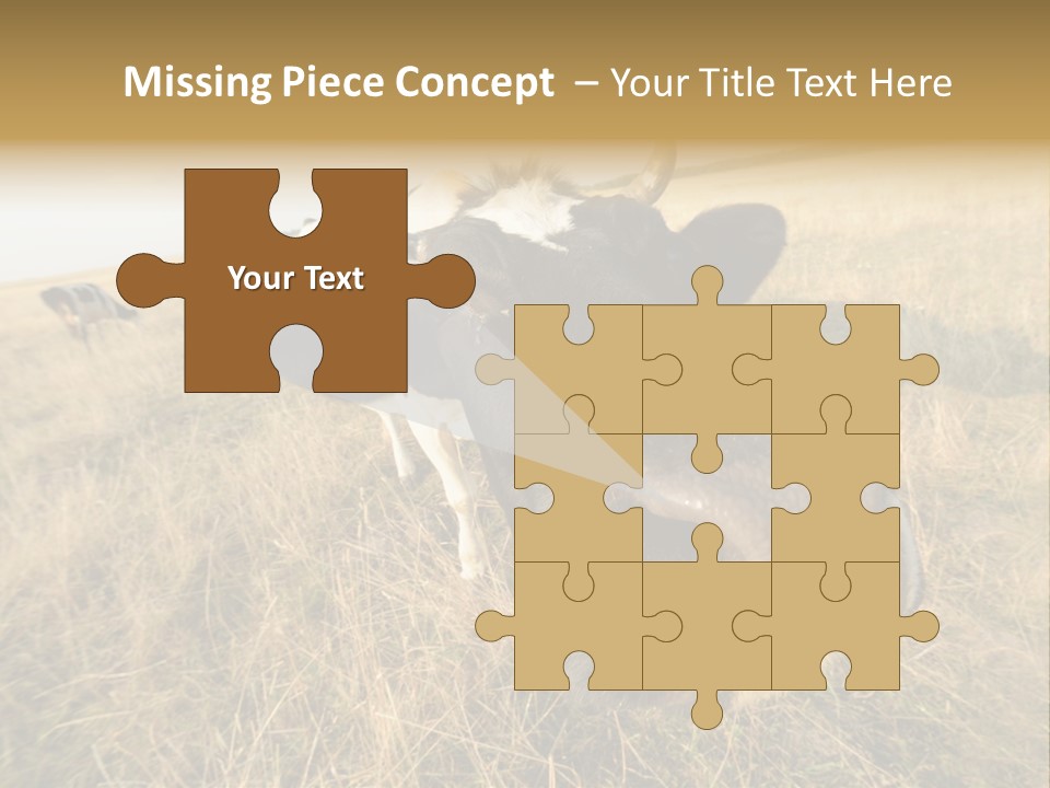 Close Up Green Black PowerPoint Template