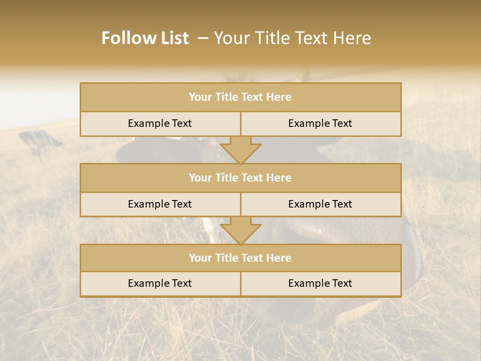 Close Up Green Black PowerPoint Template