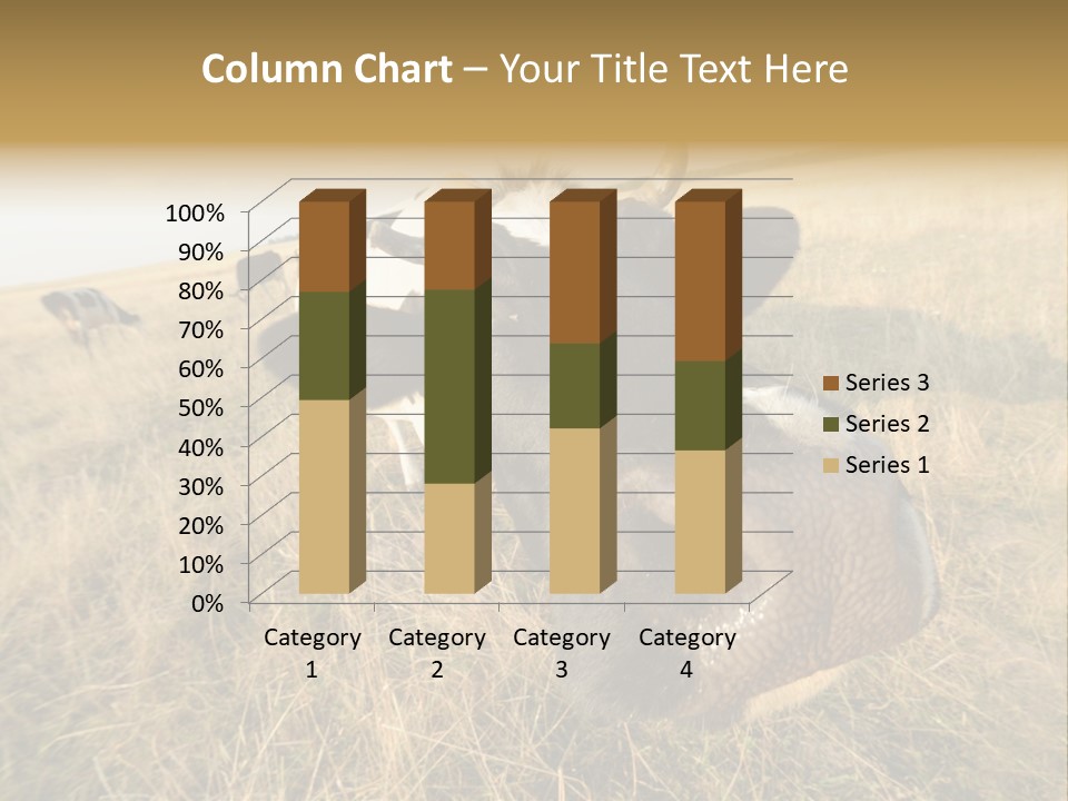 Close Up Green Black PowerPoint Template