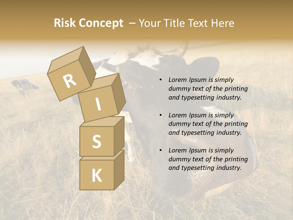 Close Up Green Black PowerPoint Template