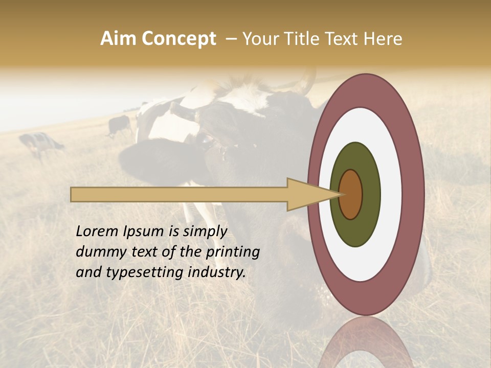 Close Up Green Black PowerPoint Template