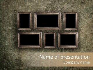 Table Board Corporation PowerPoint Template