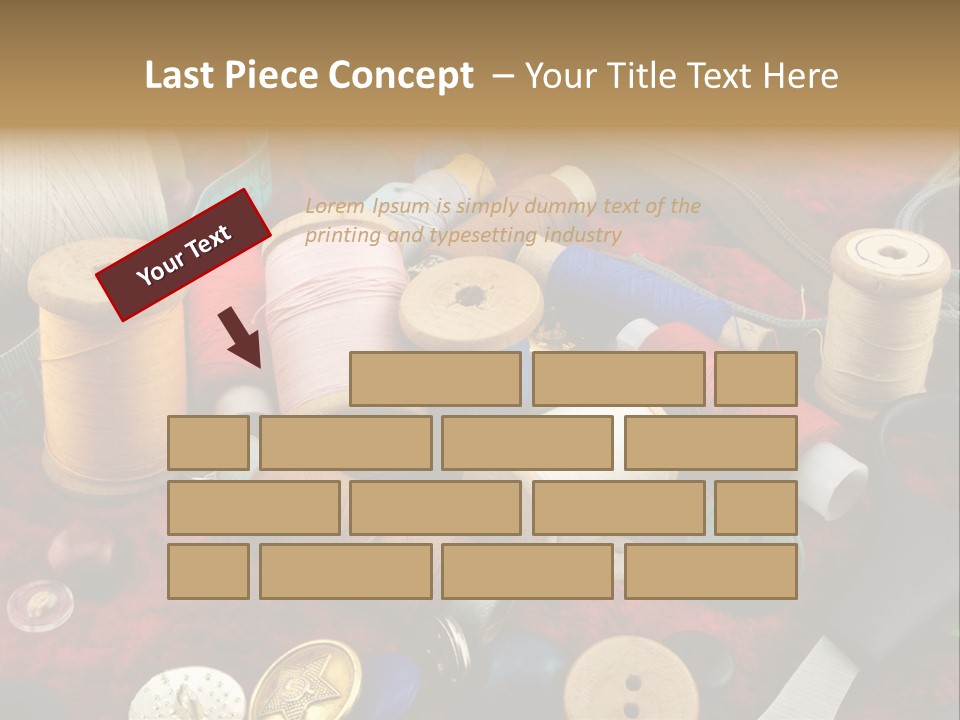 Occupation Scissors Background PowerPoint Template