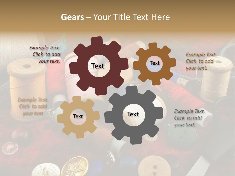 Occupation Scissors Background PowerPoint Template