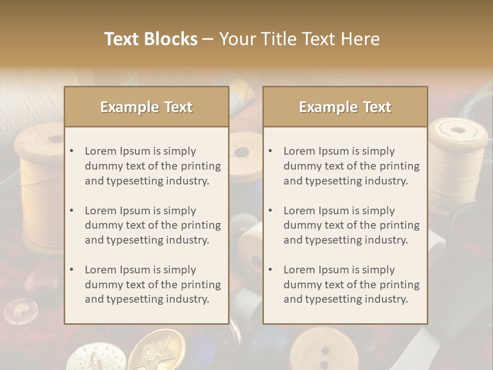 Occupation Scissors Background PowerPoint Template