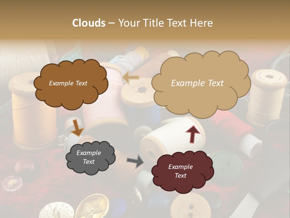 Occupation Scissors Background PowerPoint Template