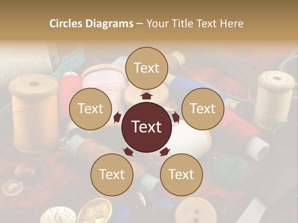 Occupation Scissors Background PowerPoint Template