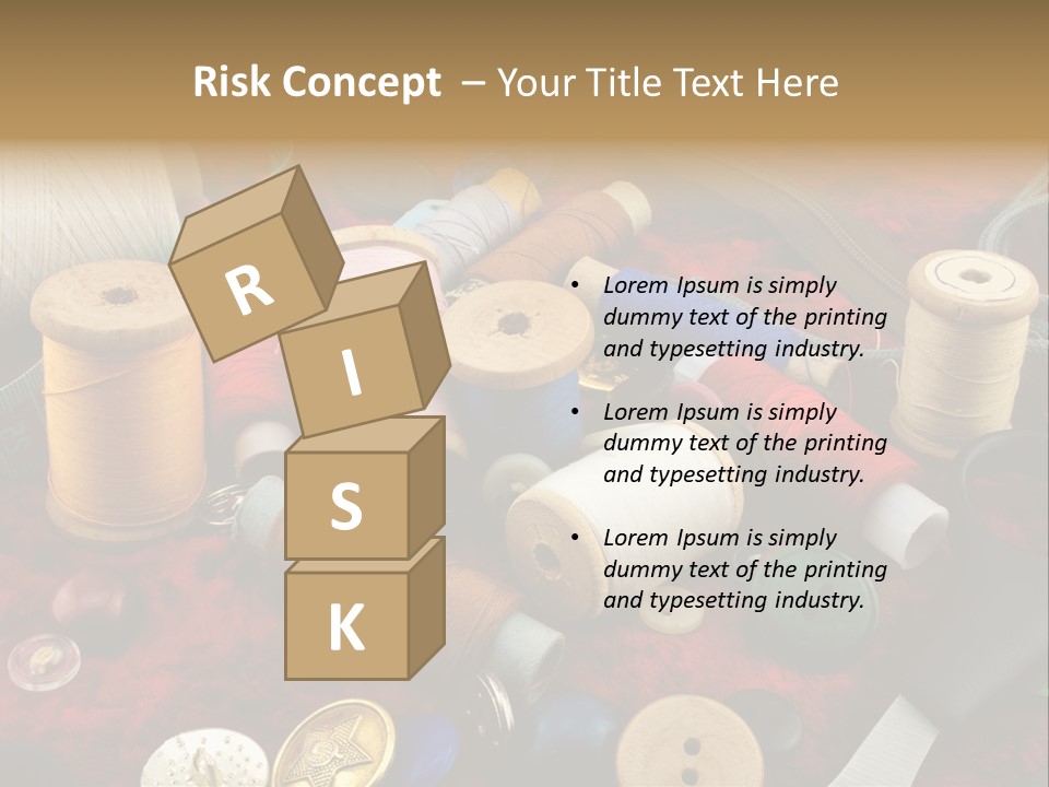 Occupation Scissors Background PowerPoint Template