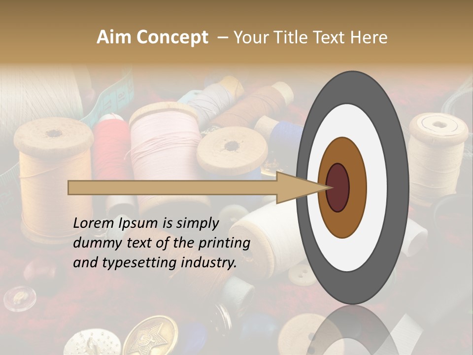 Occupation Scissors Background PowerPoint Template