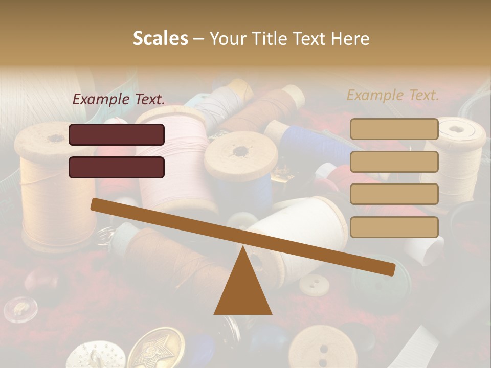 Occupation Scissors Background PowerPoint Template