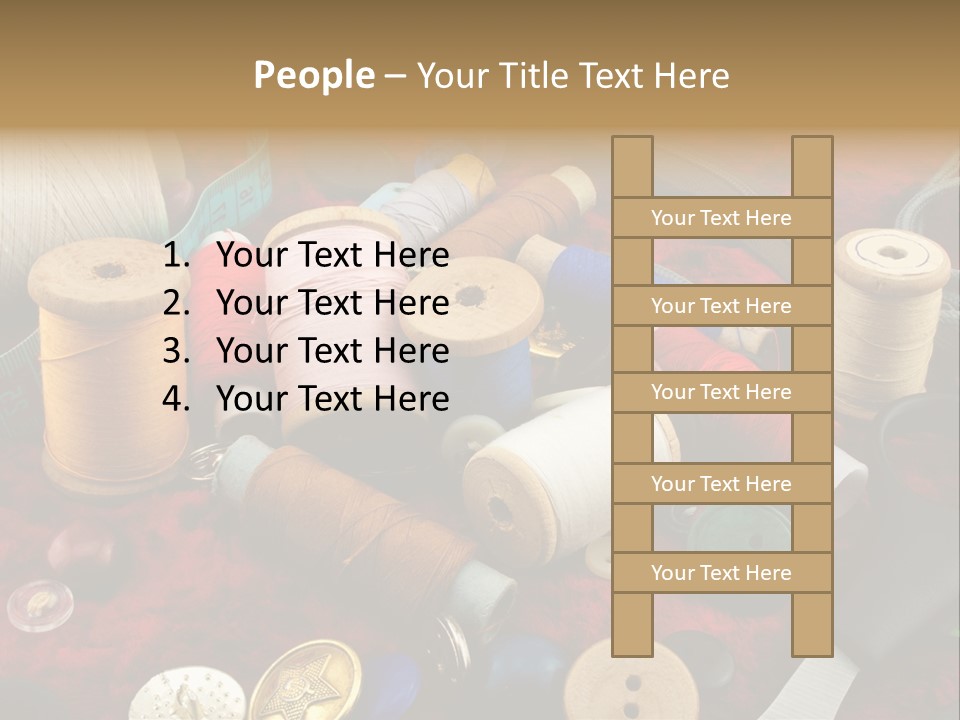 Occupation Scissors Background PowerPoint Template