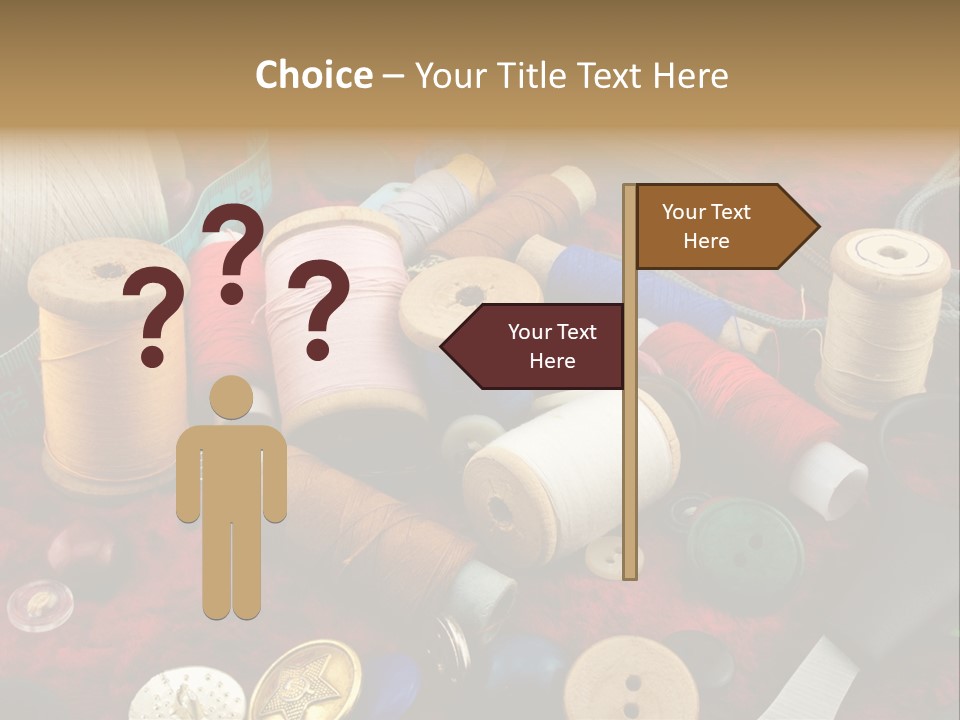 Occupation Scissors Background PowerPoint Template