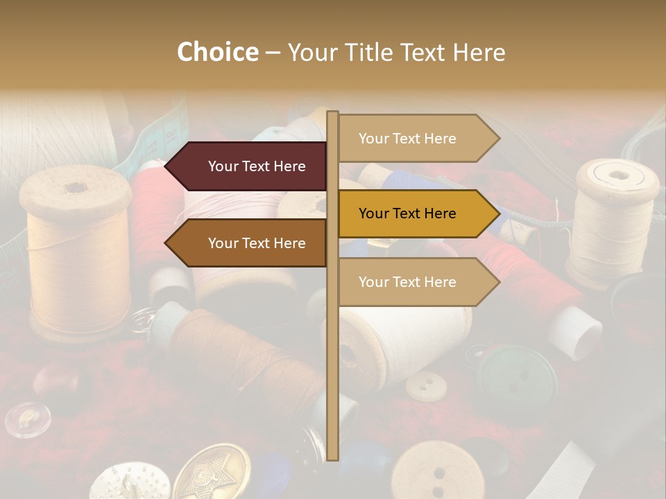 Occupation Scissors Background PowerPoint Template