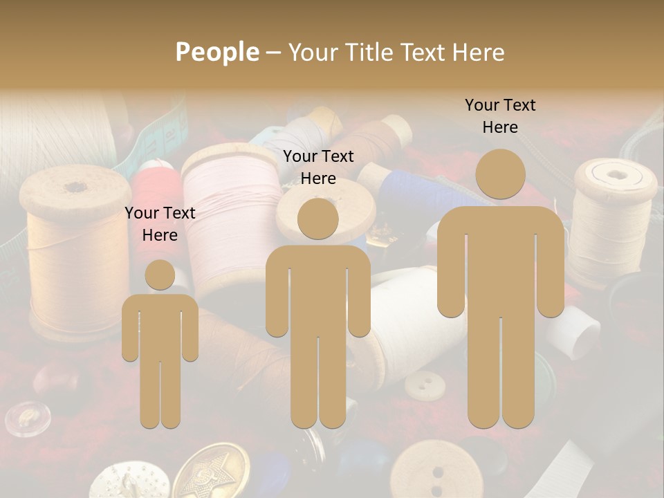 Occupation Scissors Background PowerPoint Template